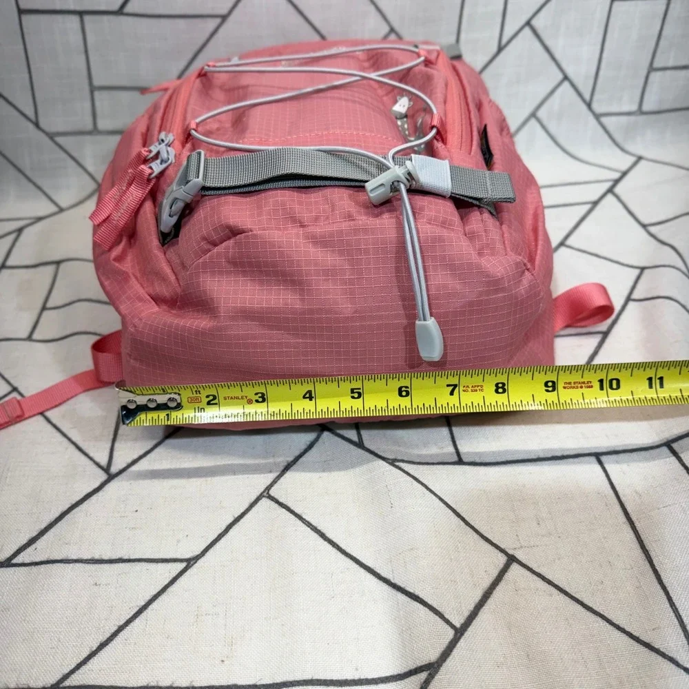 Mountaintop Backpack Kids Pink Giraffe Ripstop Outdoor School Bag